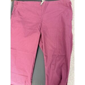 Spectrum Scrubs Pants Mens Womens M Burgundy Maroon Drawstring Medical Workwear
